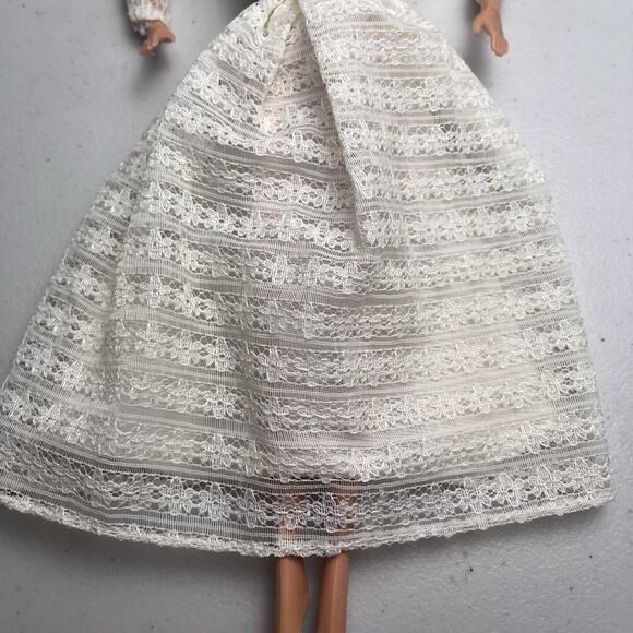 Barbie Beautiful Bride Wedding Dress Superstar Vintage 1977 Mattel #9907 NO Doll - Picture 5 of 16